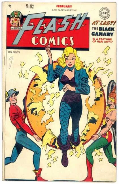 Flash Comics #92. Pencils by Carmine Infantino.