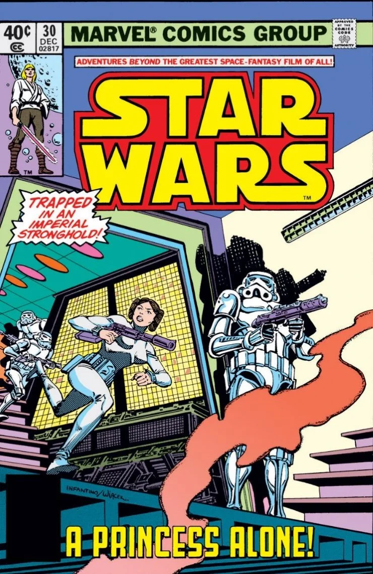 Star Wars # 30. Pencils by Carmine Infantino.