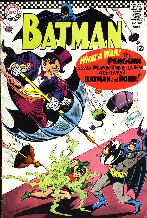 Batman #190. Cover by Carmine Infantino & Joe Giella.