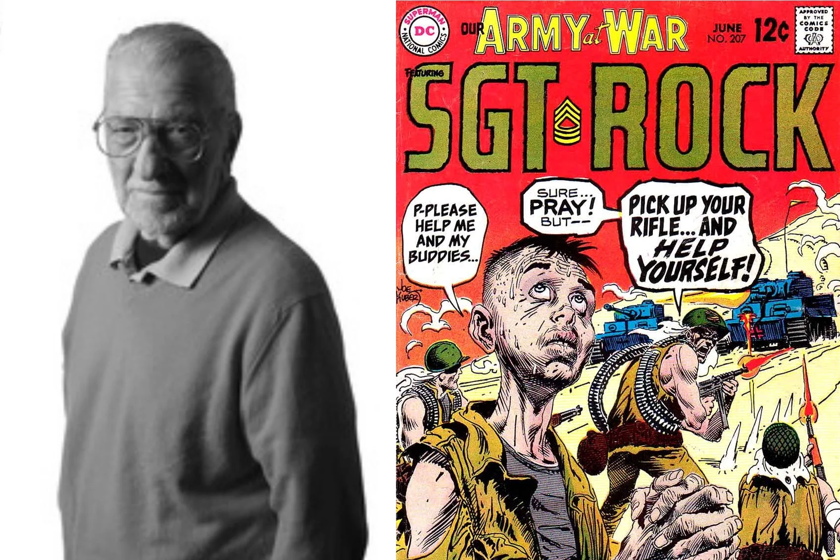 An Interview With Joe Kubert - A Masterful Hand in Comics Written by Bryan Stroud