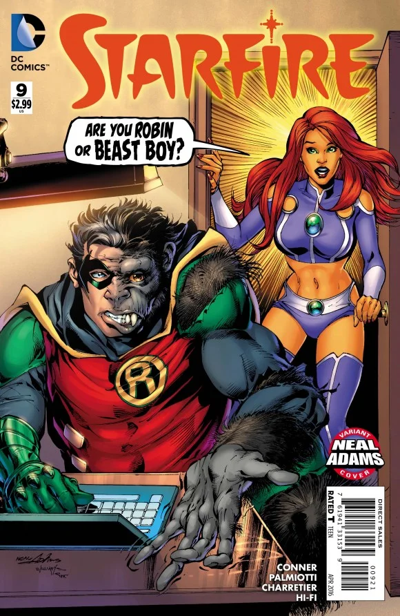 Starfire (2015) #9 Neal Adams Variant.