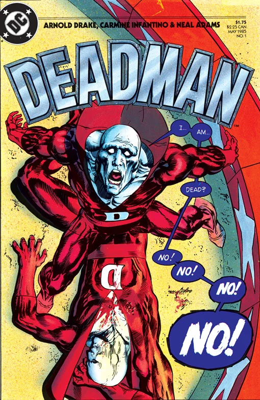 Deadman (1985) #1. Cover by Neal Adams.