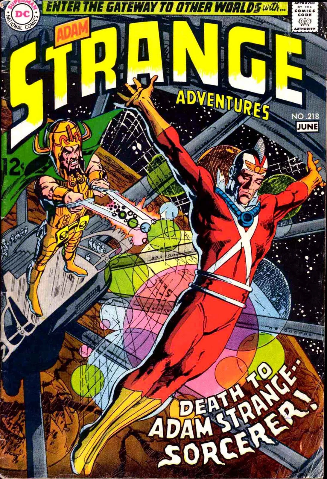 Strange Adventures (1950) #218. Cover by Neal Adams.
