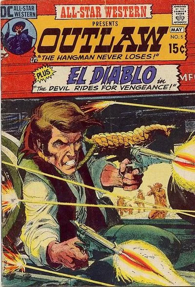 All-Star Western (1970) #5. Cover by Neal Adams.