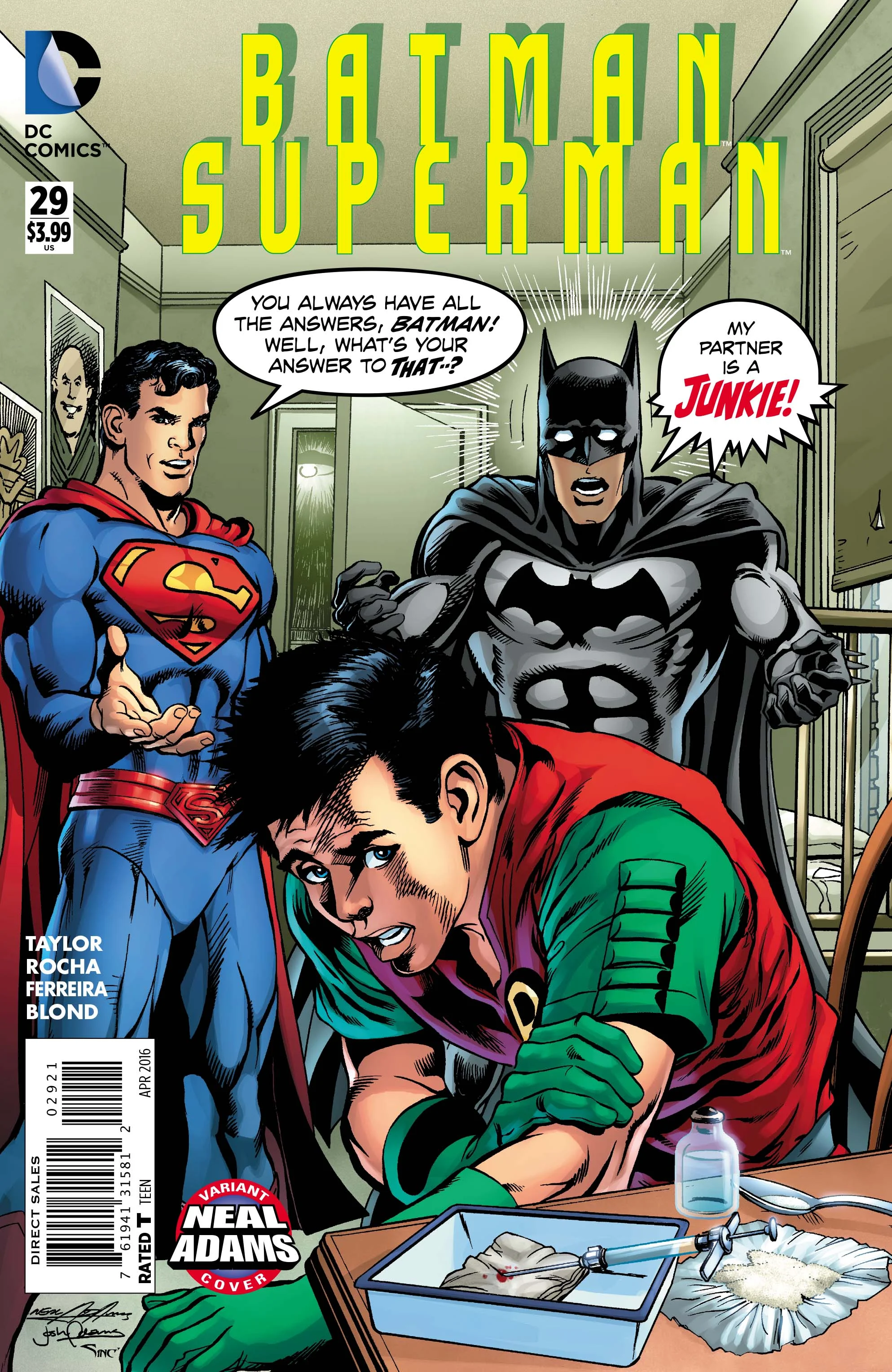 Batman/Superman () #29 Neal Adams Variant.