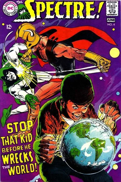 The Spectre (1967) #4. Cover by Neal Adams.
