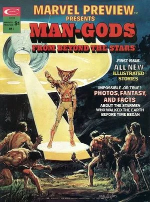 Marvel Preview (1975) #1. Cover by Neal Adams.