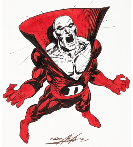 A Deadman sketch by Neal Adams.