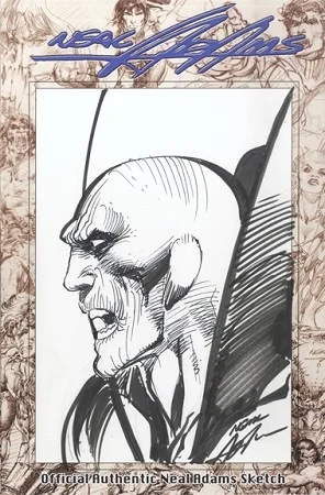 A Deadman sketch done by Neal Adams.