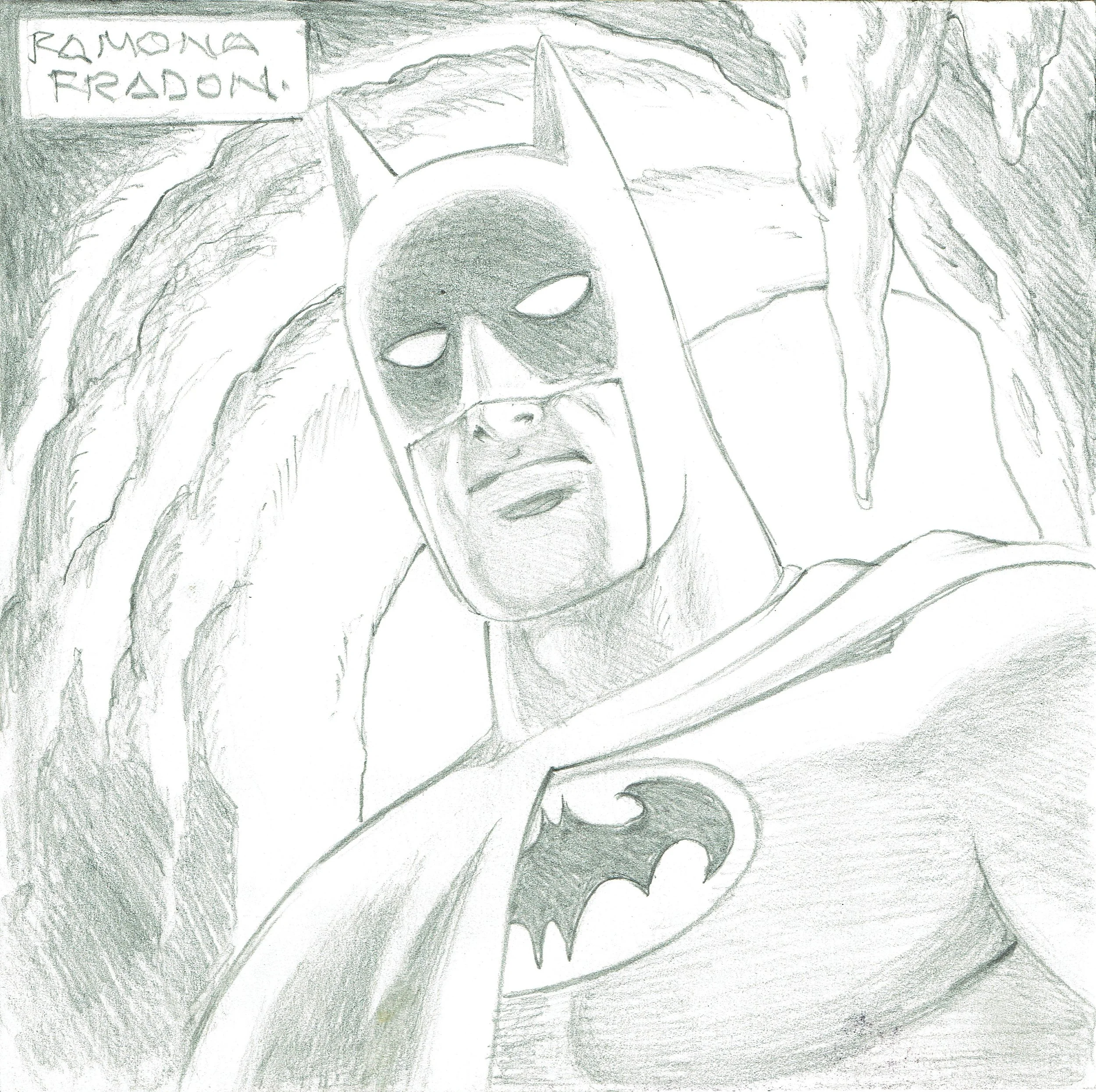 Batman by Ramona Fradon.