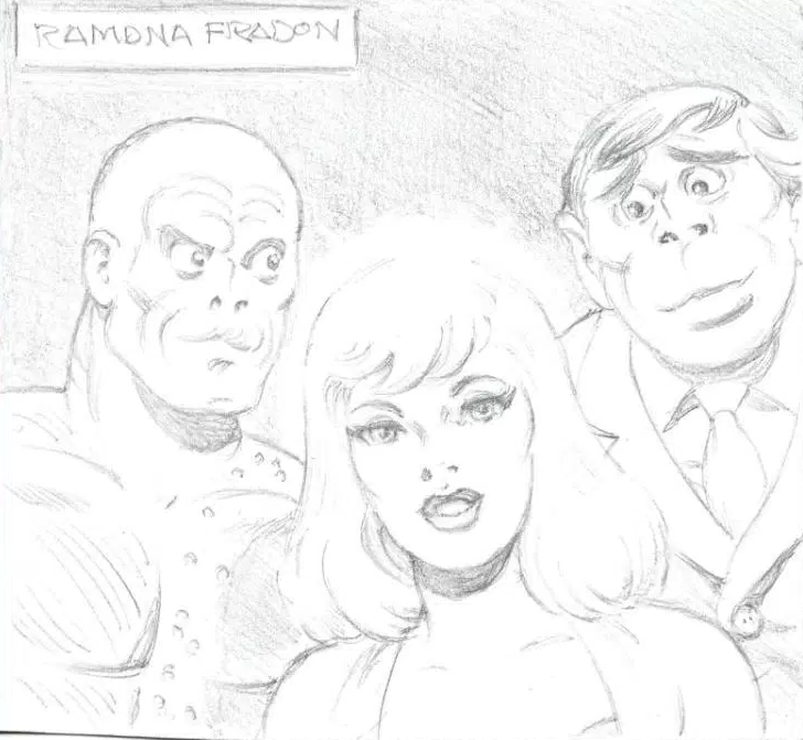 Metamorpho (Rex), Saphire, & Java by Ramona Fradon.