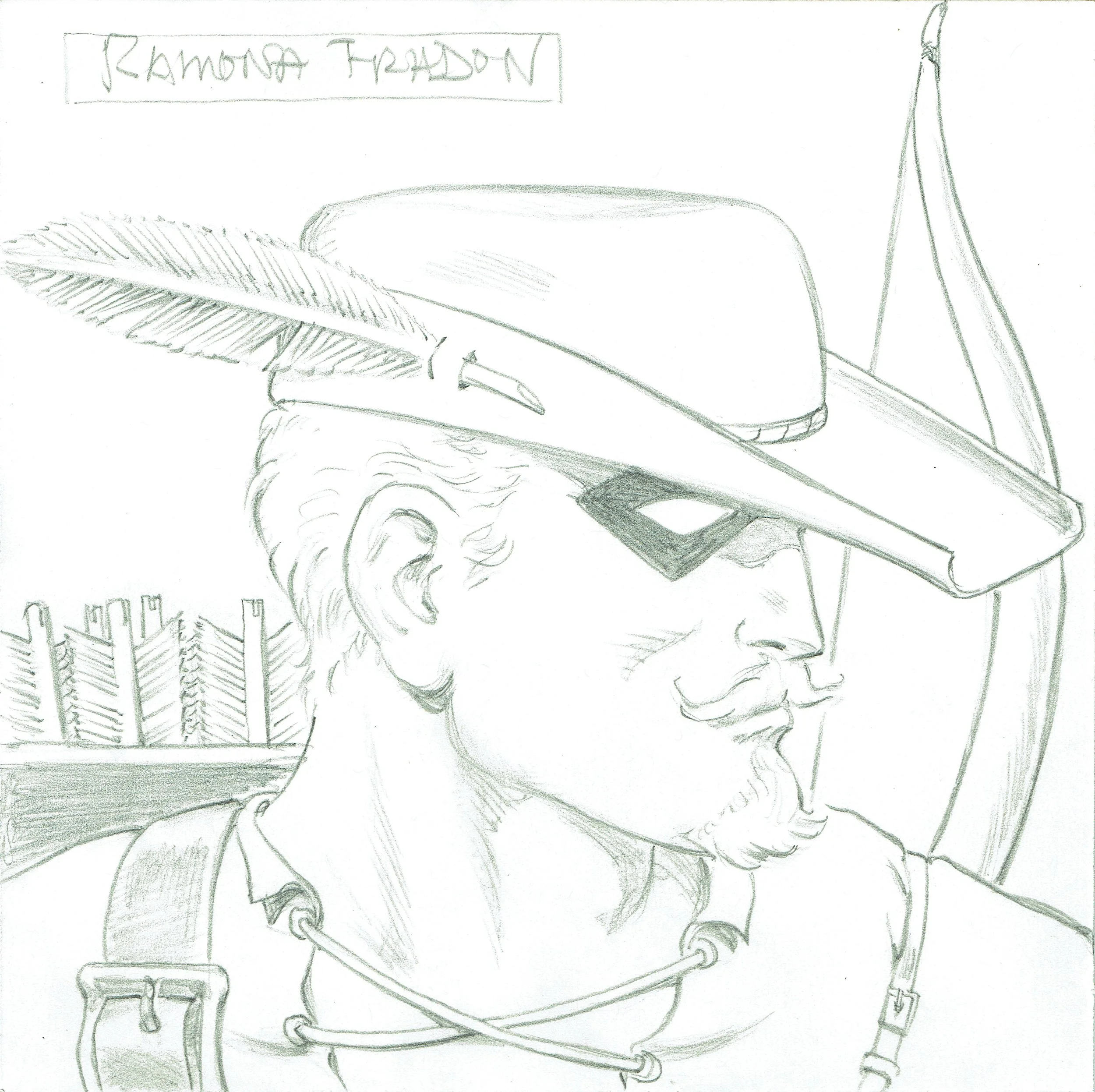 Green Arrow by Ramona Fradon.