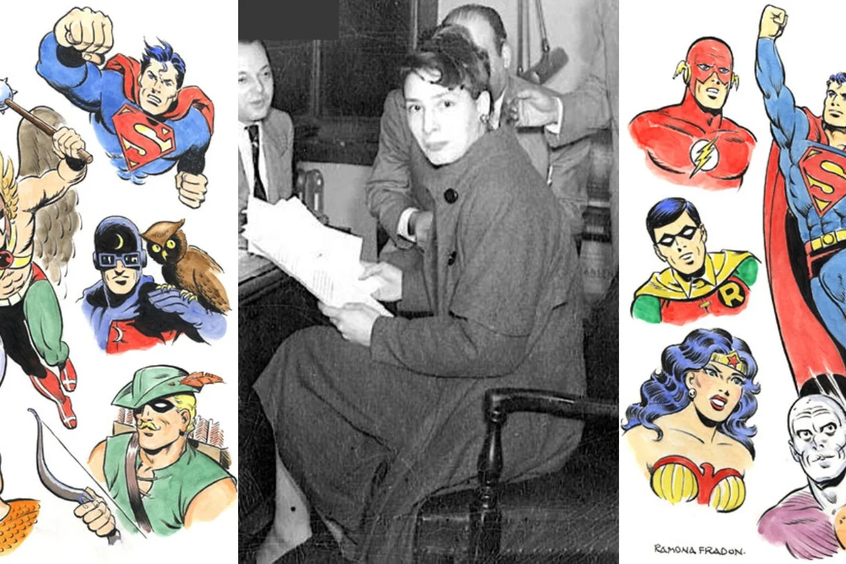 An Interview With Ramona Fradon - The Woman Who Co-Created Metamorpho & Aqualad Written by Bryan Stroud