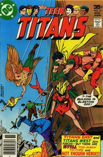 Teen Titans #51, written by Bob Rozakis.