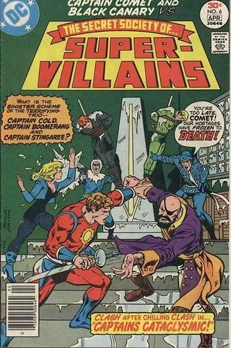 Secret Society of Super Villains #6, written by Bob Rozakis.