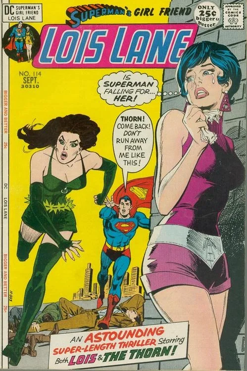 Lois Lane #114, cover by Dick Giordano.