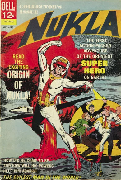 Nukla (1965) #1, cover by Dick Giordano & Sal Trapani.