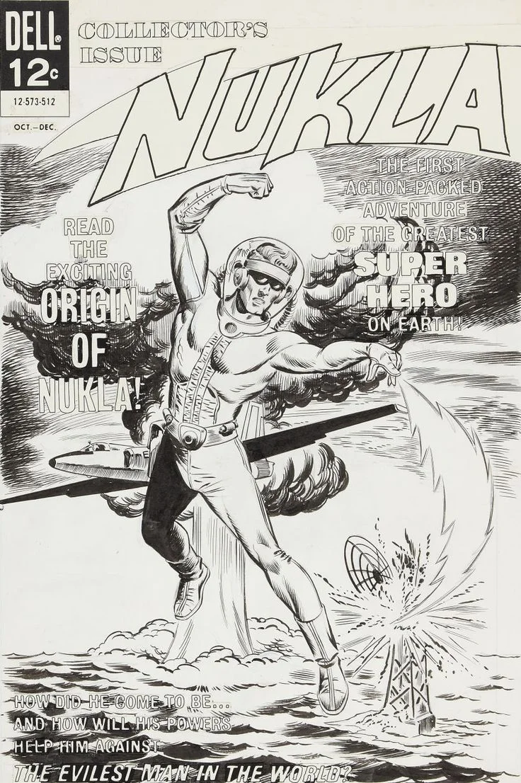 Nukla (1965) #1 original cover art by Dick Giordano & Sal Trapani.