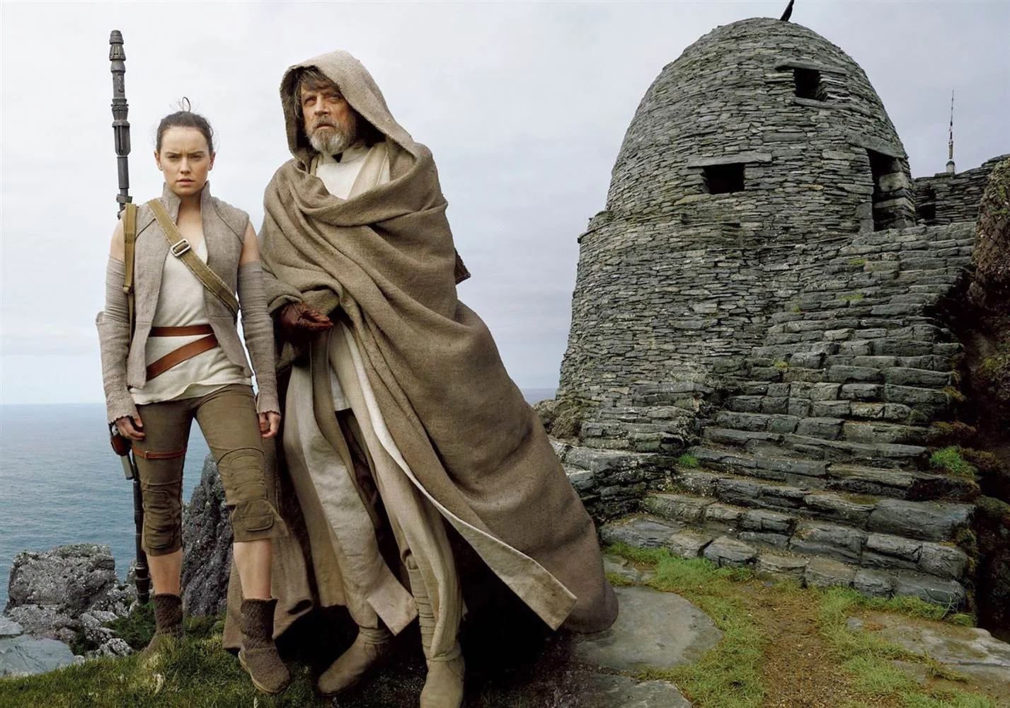 Rey & Luke Skywalker