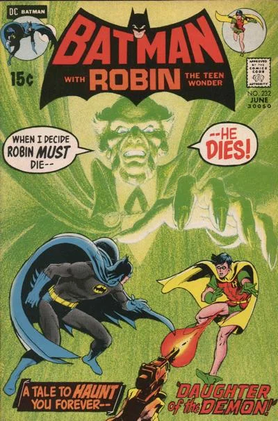Batman (1940) #232, written by Denny O'Neil.