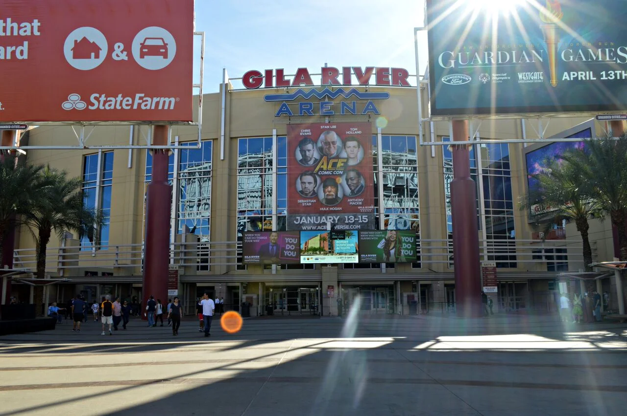 Gila River Arena in Glendale, AZ.
