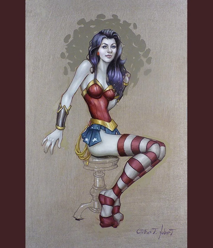 Wonder Woman by Clinton T. Hobart.