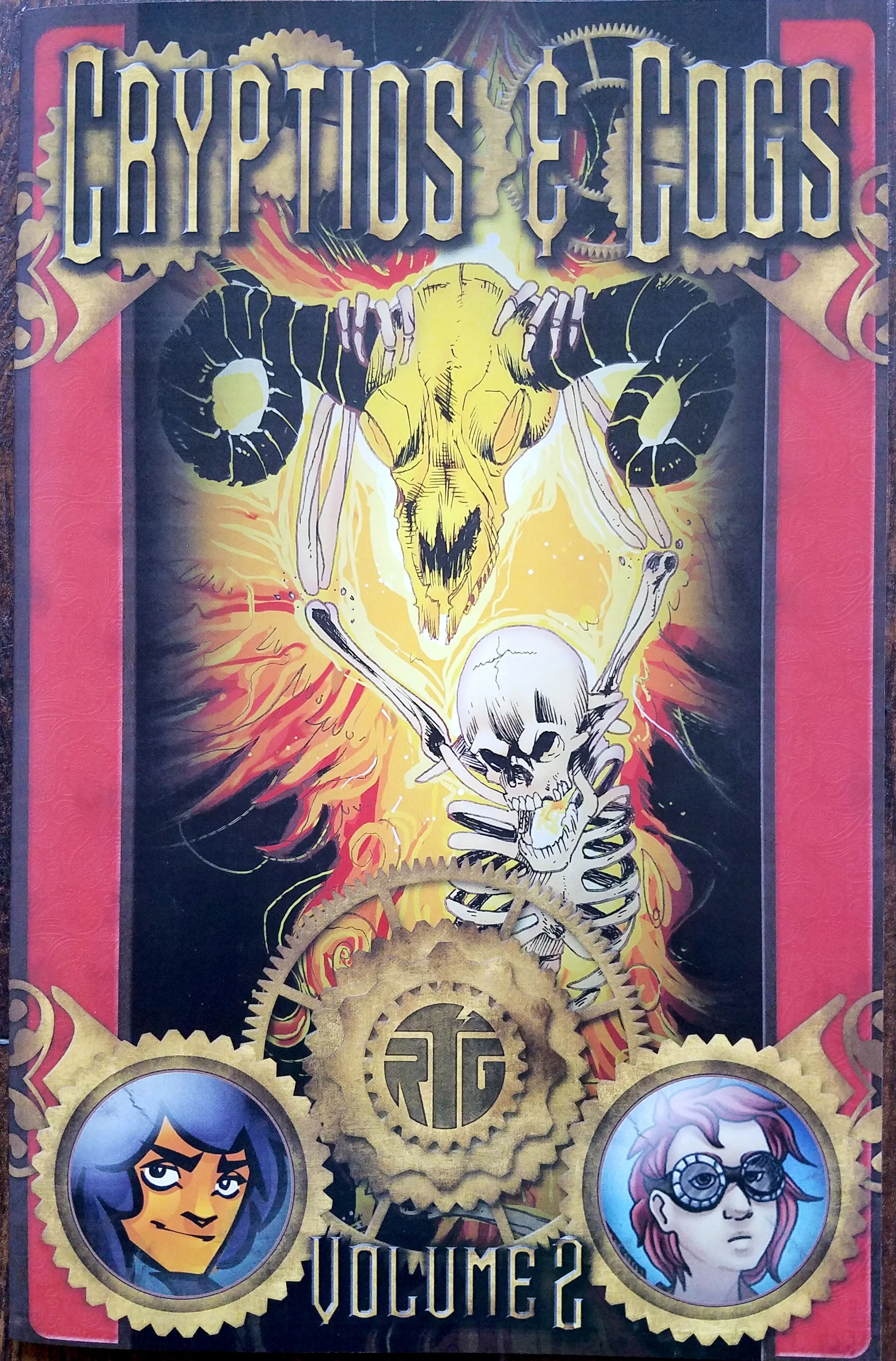 Cryptids & Cogs Volume 2 - from Red Team Go Colorado !