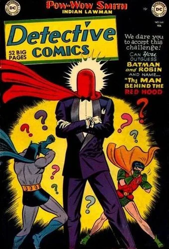 Detective Comics (1937) #168, cover by Lew Sayre Schwartz.