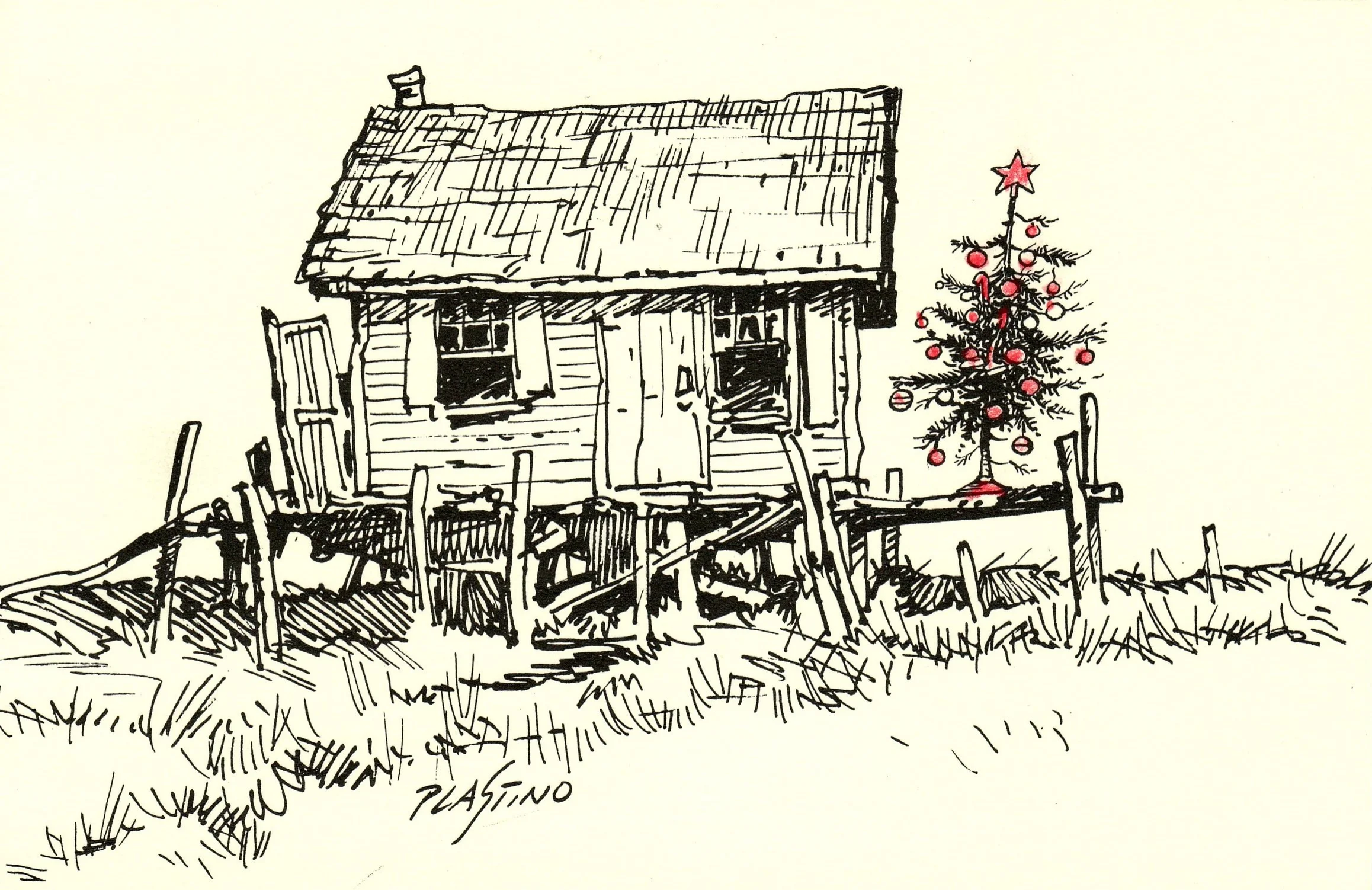 A Christmas card from Al Plastino.