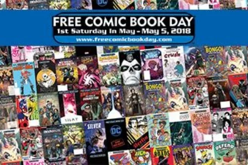 Free Comic Book Day 2018 - Full List Of Titles With Covers and Previews Written by Neil Greenaway