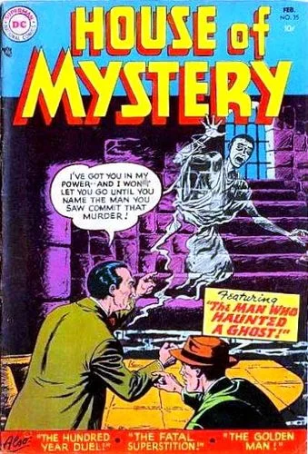 House of Mystery (1951) #35, cover by Jim Mooney.