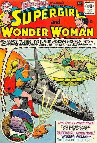 The Brave and the Bold (1955) #63, cover by Jim Mooney.