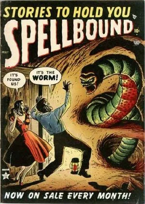 Spellbound (1952) #3, cover by Russ Heath.