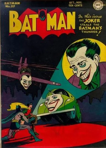 Batman (1940) #37, cover by Jerry Robinson.