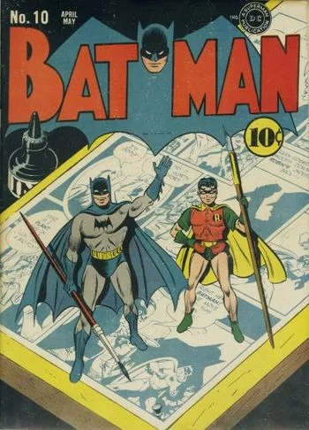 Batman (1940) #10, cover by Jerry Robinson.