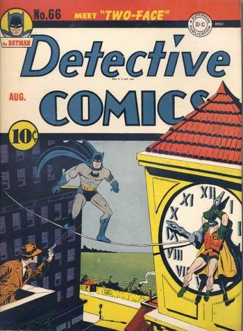 Detective Comics (1937) 66, cover by Jerry Robinson.