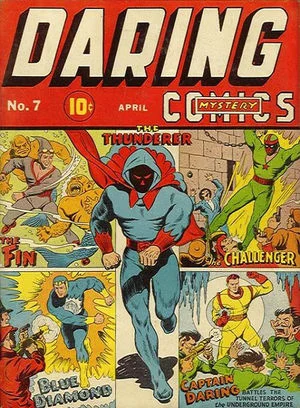 Daring Mystery Comics (1941) #7, cover by Joe Simon.