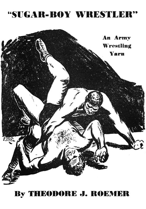 The pulps: an illustration from the Fall 1942 issue of Sports Fiction . Art by Creig Flessel.