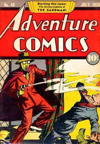 Adventure Comics (1938) #40, cover by Creig Flessel.
