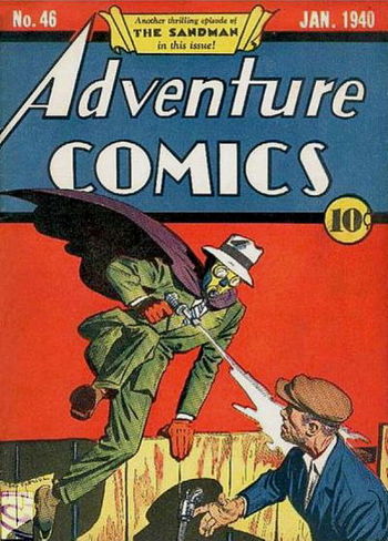 Adventure Comics (1938) #46, cover by Creig Flessel.