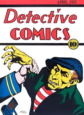 Detective Comics (1937) #2, cover by Creig Flessel.