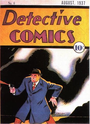 Detective Comics (1937) #6, cover by Creig Flessel.