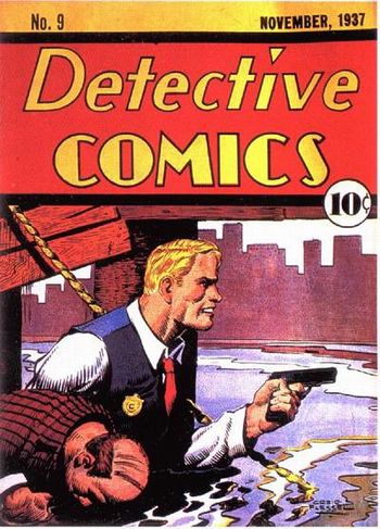 Detective Comics (1937) #9, cover by Creig Flessel.