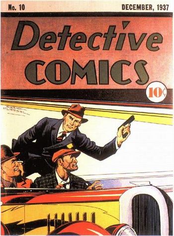 Detective Comics (1937) #10, cover by Creig Flessel.