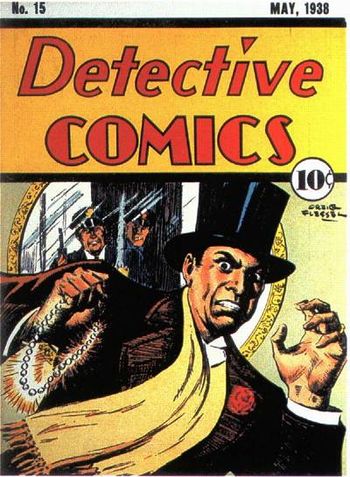 Detective Comics (1937) #15, cover by Creig Flessel.