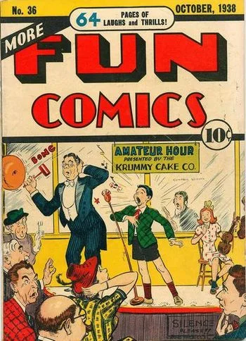More Fun Comics (1936) #36, cover by Creig Flessel.