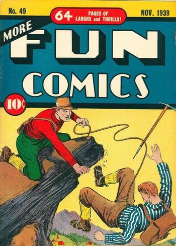 More Fun Comics (1936) #49, cover by Creig Flessel.