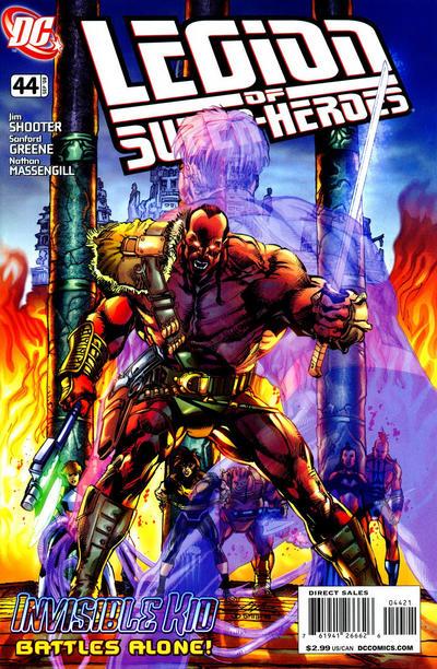 Legion of Super-Heroes (2005) #44 Neal Adams Variant. Written by Jim Shooter.