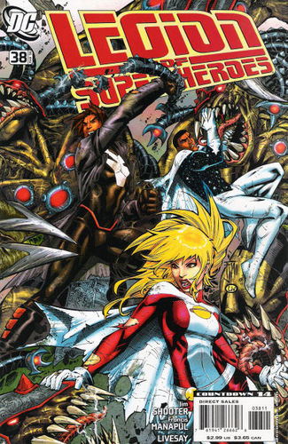 Legion of Super-Heroes (2005) #38, written by Jim Shooter.