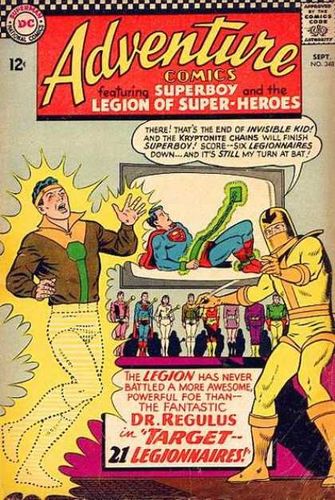 Adventure Comics (1938) #348, written by Jim Shooter.